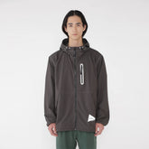 Gramicci x And Wander Brushed Nylon Jacket Charcoal