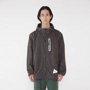 Gramicci x And Wander Brushed Nylon Jacket Charcoal - Parasol Store