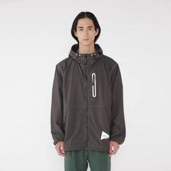 Gramicci x And Wander Brushed Nylon Jacket Charcoal - Parasol Store