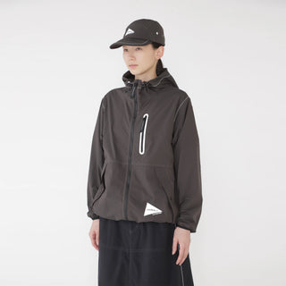 Gramicci x And Wander Brushed Nylon Jacket Charcoal - Parasol Store