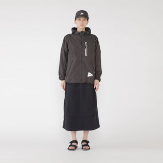 Gramicci x And Wander Brushed Nylon Jacket Charcoal - Parasol Store