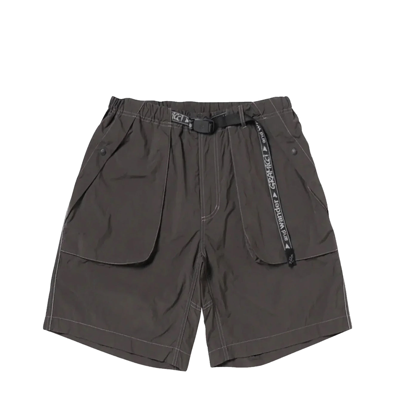 GRAMICCI×and wander brushed nylon short Gramicci x And Wander Brushed Nylon Short Charcoal – Parasol Store