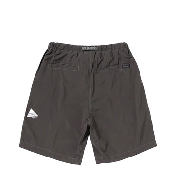 Gramicci x And Wander Brushed Nylon Short Charcoal - Parasol Store