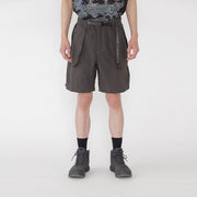Gramicci x And Wander Brushed Nylon Short Charcoal - Parasol Store