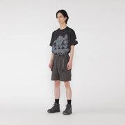 Gramicci x And Wander Brushed Nylon Short Charcoal - Parasol Store