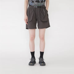 Gramicci x And Wander Brushed Nylon Short Charcoal - Parasol Store