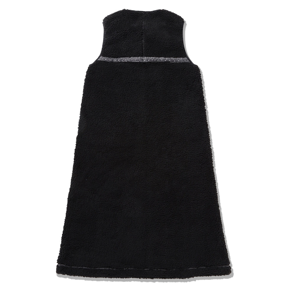 Gramicci x And Wander JQ Tape Fleece Dress Black - Parasol Store