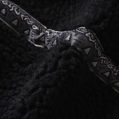 Gramicci x And Wander JQ Tape Fleece Jacket Black - Parasol Store