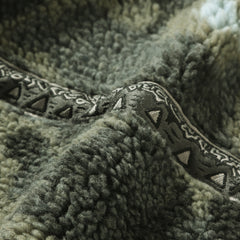 Gramicci x And Wander JQ Tape Fleece Jacket Camo - Parasol Store