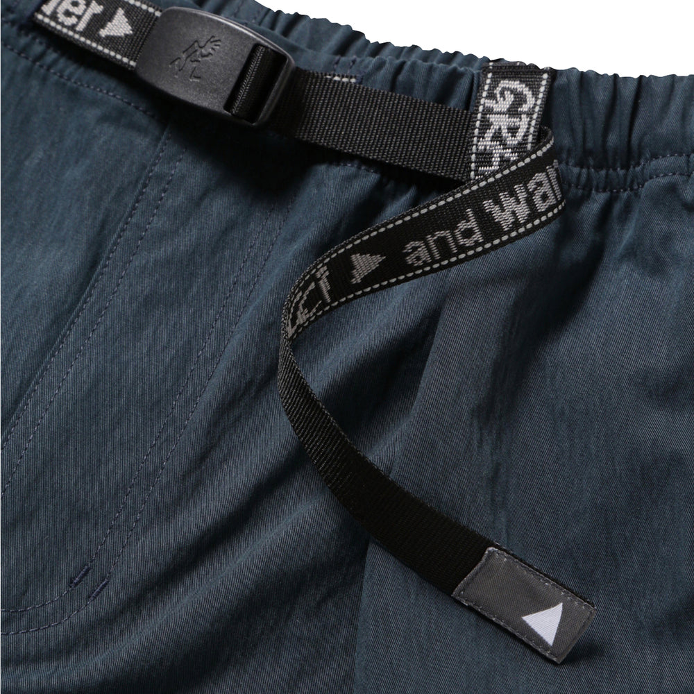 Gramicci x And Wander Nyco Climbing G-Short Navy - Parasol Store