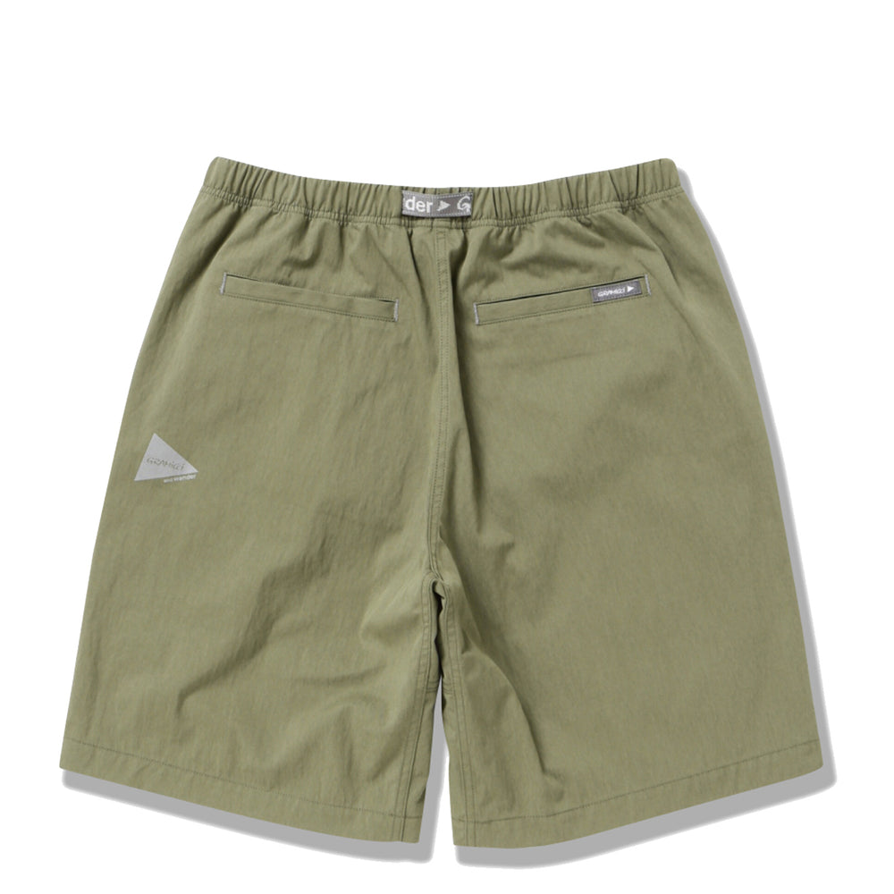 Gramicci x And Wander Nyco Climbing G-Short Olive - Parasol Store