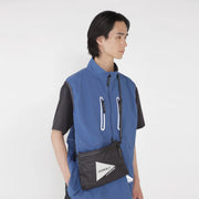Gramicci x And Wander Nylon Sacoche Black - Parasol Store
