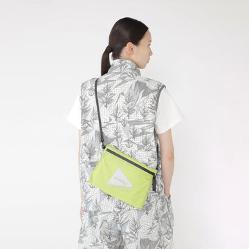 Gramicci x And Wander Nylon Sacoche Yellow - Parasol Store