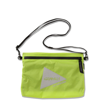 Gramicci x And Wander Nylon Sacoche Yellow - Parasol Store