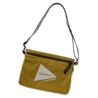 Gramicci x And Wander Nylon Sacoche Yellow - Parasol Store