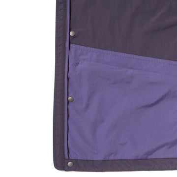 Gramicci x And Wander Patchwork Wind Hoodie Multi Purple - Parasol Store