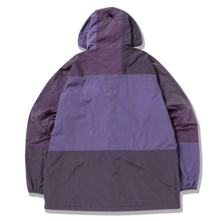 Gramicci x And Wander Patchwork Wind Hoodie Multi Purple - Parasol Store