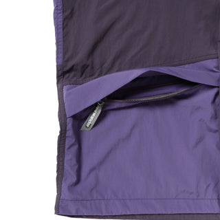 Gramicci x And Wander Patchwork Wind Hoodie Multi Purple - Parasol Store