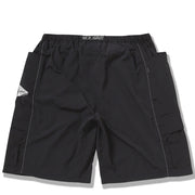 Gramicci x And Wander Patchwork Wind Short Black - Parasol Store