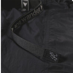 Gramicci x And Wander Patchwork Wind Short Black - Parasol Store