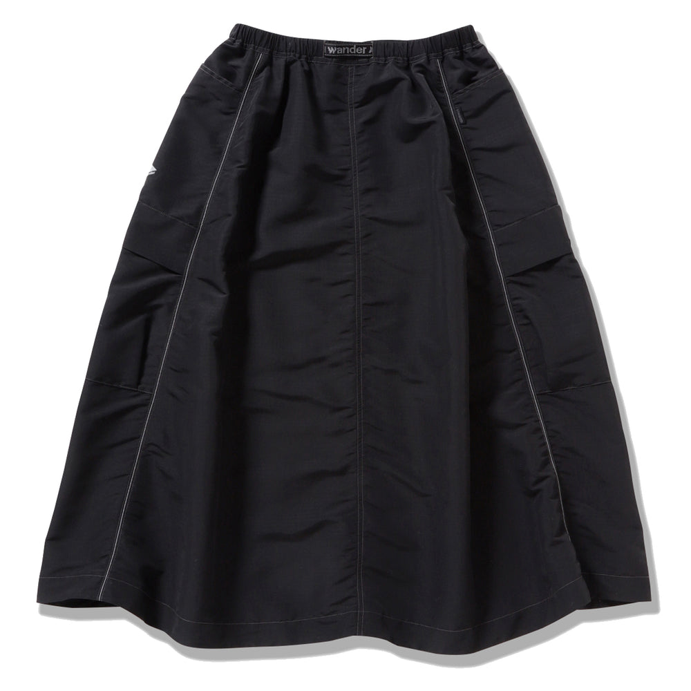 Gramicci x And Wander Ripstop Voyager Skirt Black - Parasol Store