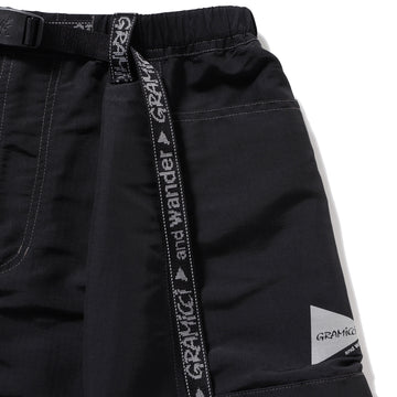 Gramicci x And Wander Ripstop Voyager Skirt Black - Parasol Store