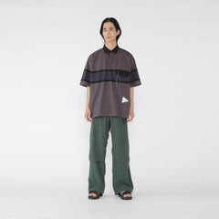 Gramicci x And Wander Tech Rugby Shirt Charcoal - Parasol Store