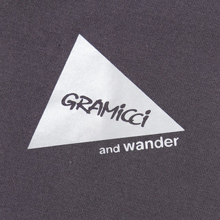 Gramicci x And Wander Tech Rugby Shirt Charcoal - Parasol Store