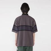 Gramicci x And Wander Tech Rugby Shirt Charcoal - Parasol Store