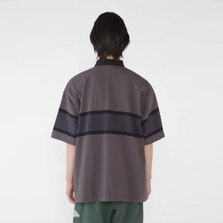 Gramicci x And Wander Tech Rugby Shirt Charcoal - Parasol Store