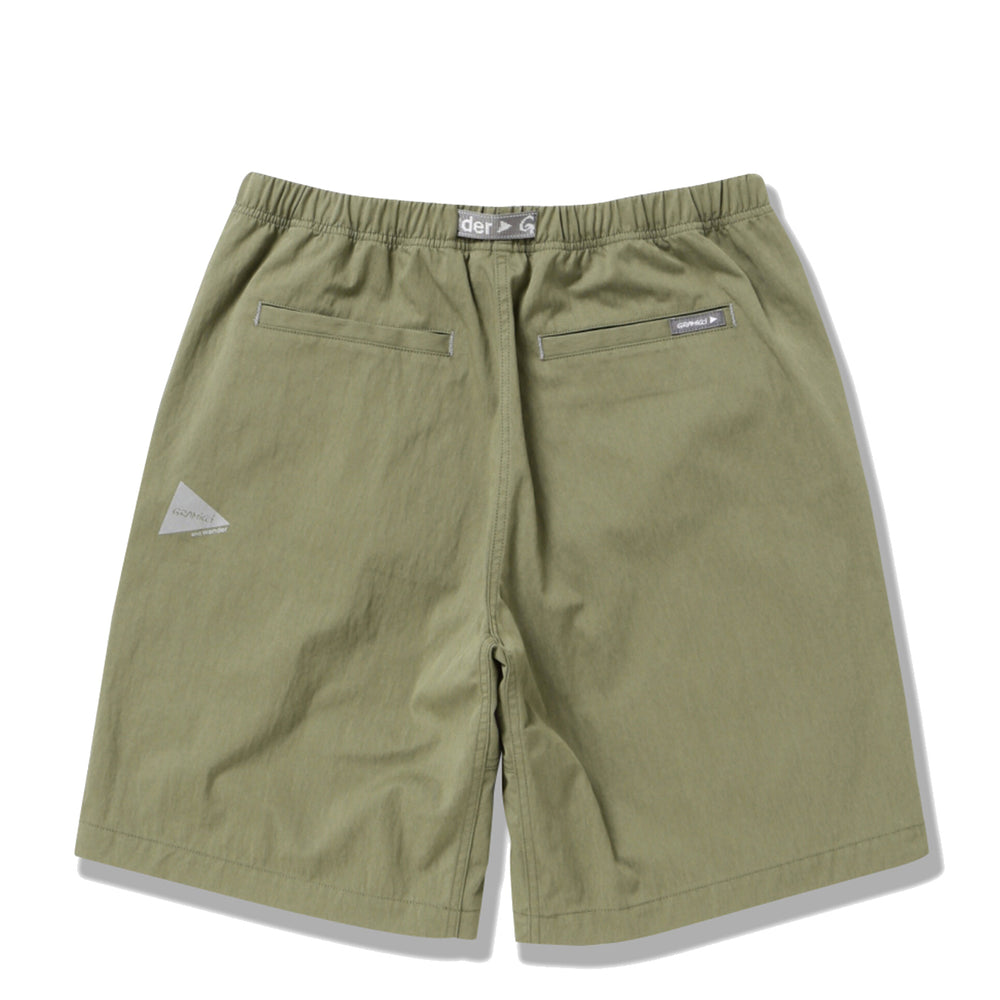 Gramicci x And Wander Women's Nyco Climbing G-Short Olive - Parasol Store