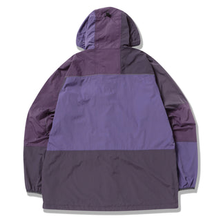 Gramicci x And Wander Women's Patchwork Wind Hoodie Multi Purple - Parasol Store