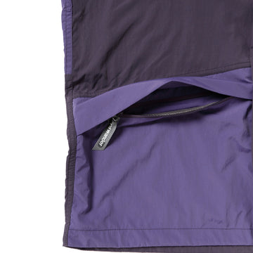 Gramicci x And Wander Women's Patchwork Wind Hoodie Multi Purple - Parasol Store