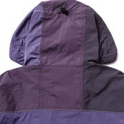 Gramicci x And Wander Women's Patchwork Wind Hoodie Multi Purple - Parasol Store