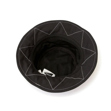 Gramicci x And Wander Zigzag Stitch Hat Black - Parasol Store