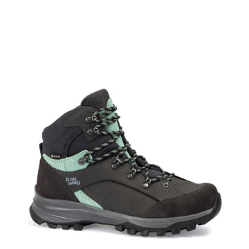 Hanwag Womens Alta Bunion II Gore-Tex Boot Shoe Asphalt / Mint