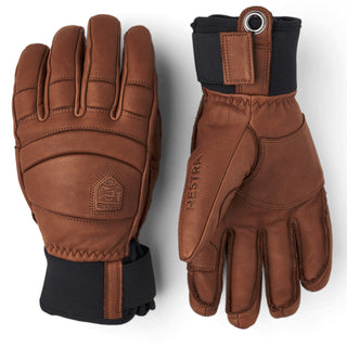 Hestra Fall Line 5-Finger Gloves Brown / Brown Hestra