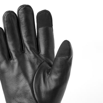 Hestra John Gloves Black - Parasol Store