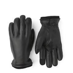 Hestra John Gloves Black - Parasol Store