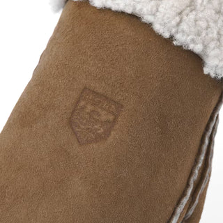 Hestra Womens Sheepskin Mitt Beige - Parasol Store