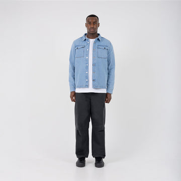 ST95 Misa Denim Shirt Washed Blue - Parasol Store