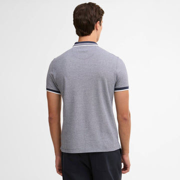 Barbour Castleford Tailored Polo Shirt Navy