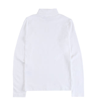 Carhartt WIP Womens L/S Philipa Mockneck T-Shirt White - Parasol Store