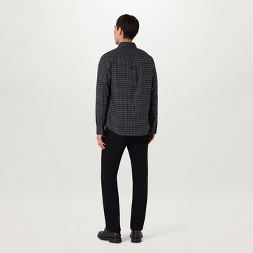 Belstaff Scale Shirt Black / Tornado Grey - Parasol Store