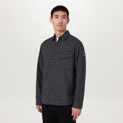 Belstaff Scale Shirt Black / Tornado Grey - Parasol Store