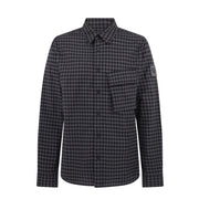 Belstaff Scale Shirt Black / Tornado Grey - Parasol Store