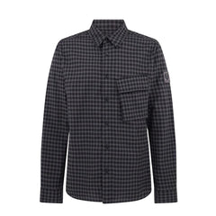 Belstaff Scale Shirt Black / Tornado Grey - Parasol Store