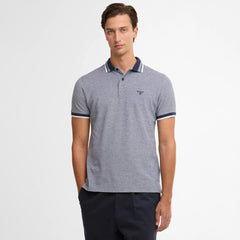 Barbour Castleford Tailored Polo Shirt Navy