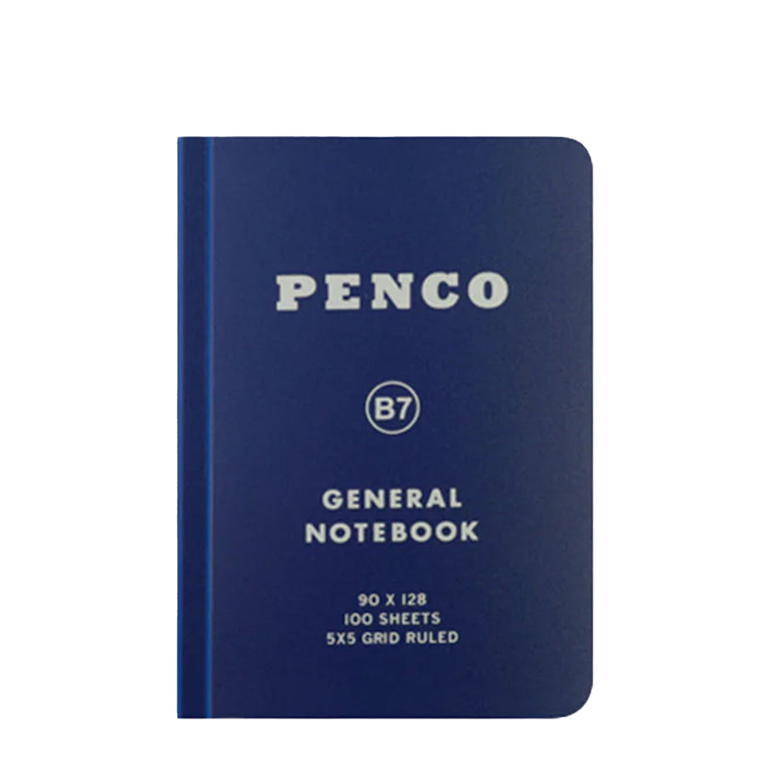 Hightide Penco Soft Notebook B7 Navy - Parasol Store