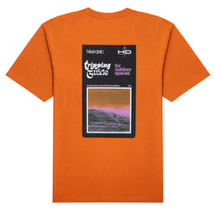 Hikerdelic Maps SS T-Shirt Pumpkin - Parasol Store
